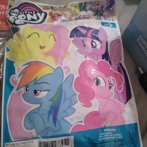 My little pony glitter clips